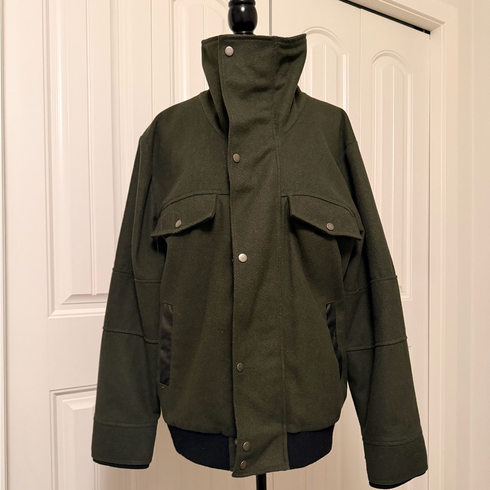 B:Scott Mock Bomber Jacket